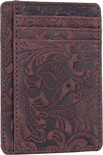 Slim Real Leather RFID Blocking Wallet ...