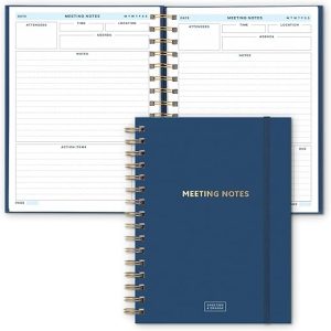 S&O Medium Meeting Notebook - Professional Organizer