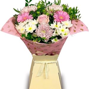 Strawberries & Cream Fresh Flower Bouquet