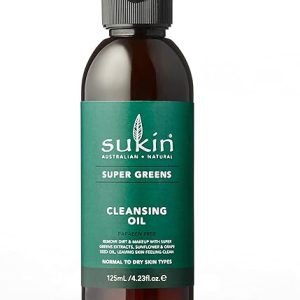 Sukin Super Greens Facial Cleansing Oil