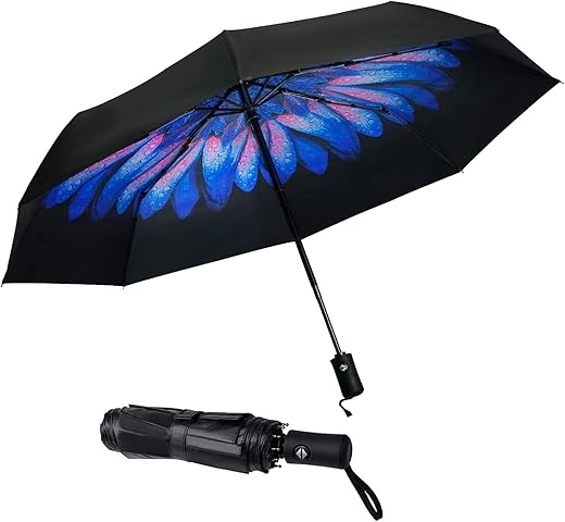 Windproof Automatic Travel Umbrella