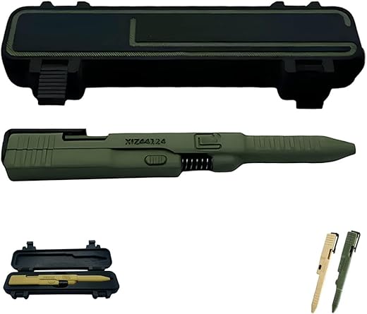 Tactical Green Slide Action Ballpoint P...