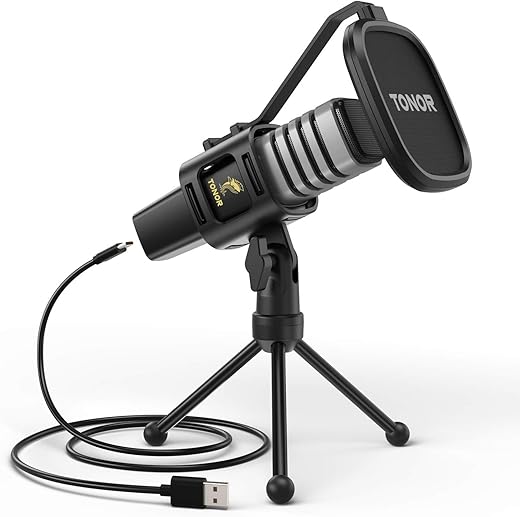 TONOR TC30 USB Condenser Microphone wit...