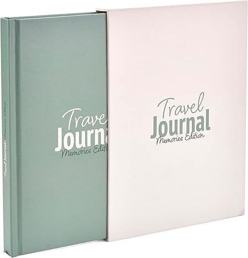 A5 Travel Journal – 136 Pages for...
