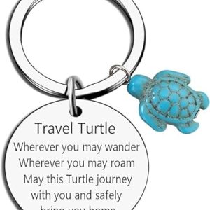 Travel Turtle Keychain for Safe Travels