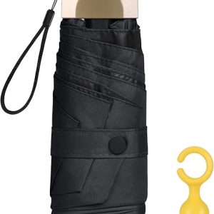 Vicloon Pocket Umbrella with Golden Handle
