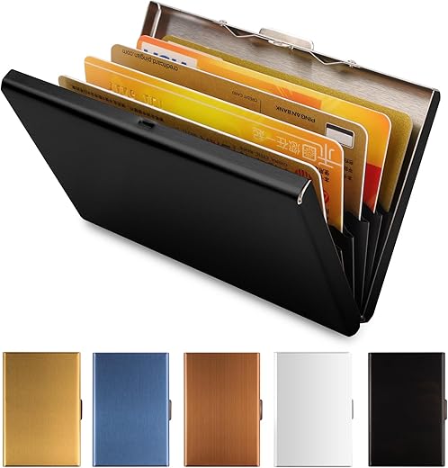 Ultra Thin RFID Blocking Metal Card Hol...