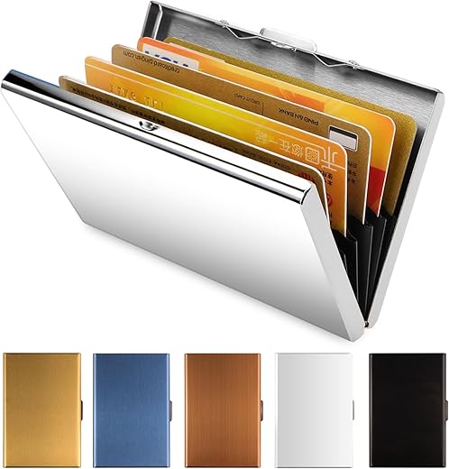 Vicloon RFID Blocking Stainless Steel C...