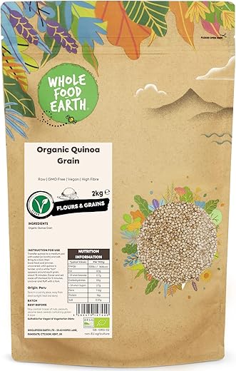 Organic Quinoa Grain 2kg – Raw, V...