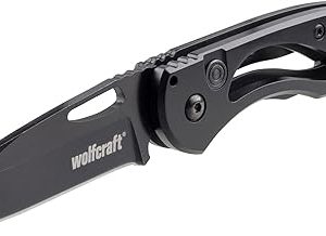 Wolfcraft Folding Leisure Knife 70mm Blade