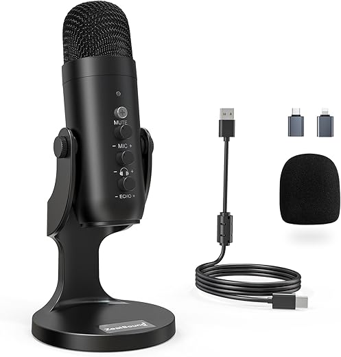 Zealsound USB Condenser Microphone for ...